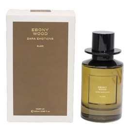 Zara Ebony Wood Elixir Women Perfume Intense Gourmand Fragrance with Mocha Flower Cedar & Patchouli by Jo Malone CBE Eau de Parfum EDP 100ml (3.4 fl. oz.)