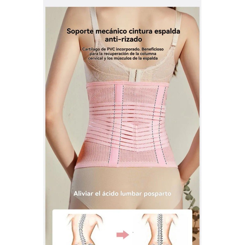 Faja Postparto Cinturón Cintura/pelvis Cesárea 2 En 1