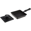 Norpro Mini Cast Iron Panini Pan with Press, 5.9 IN,