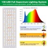 Aumtrly Grow Lights for Indoor Plants, Full Spectrum Under Shelf