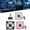 3Pcs Cooling Fans ARGB Controller 11 Fan Blades Silent Computer