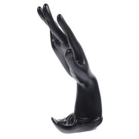 Healeved Desktop Jewelry Display Stand Multi Use Hand Model Ring Organizer for Rings Bracelets Watches Design for Home Retail Settings