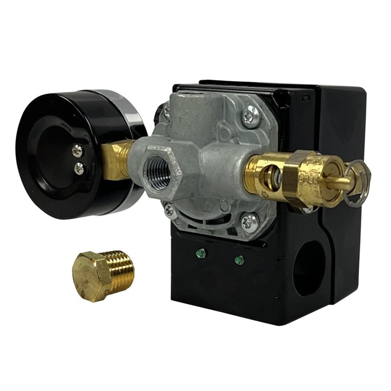 95-125 PSI, Heavy Duty American Made Air Compressor Pressure Switch