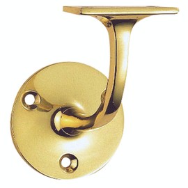 Carlisle Brass AA85 Handrail Brackets, Polished Brass
