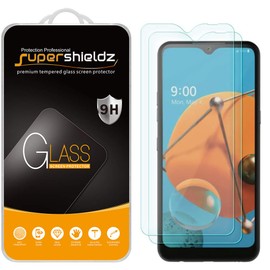 Supershieldz (2 Pack) Designed for LG K51 Tempered Glass Screen Protector, Anti Scratch, Bubble Free