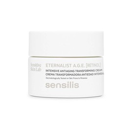 Sensilis - Eternalist A.G.E, Crema Antiedad Intensiva, Hidratante y Reparadora con Retinol, Ácido Hialurónico y Vitamina A, para Pieles Sensibles o con Rosácea - 50 m