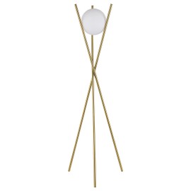 Coaster Home Furnishings Yamileth Tripod Floor Lamp Gold