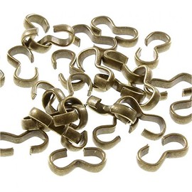 Connecting ring bronze metal ring (Pack of 100)