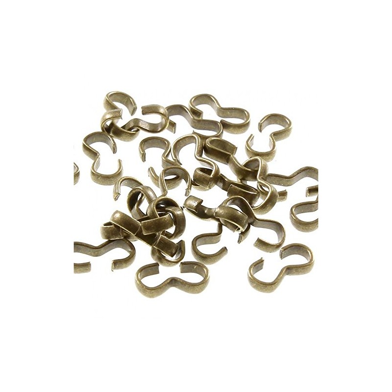 Connecting ring bronze metal ring (Pack of 100)