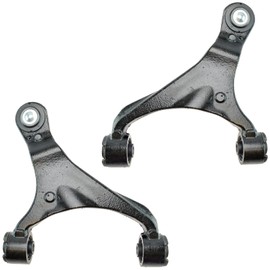 TRQ Front Upper Control Arm with Ball Joint Set Compatible with 2006-2009 Land Rover Range Rover Sport