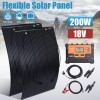 LINEBA 100W 200W 400W Mono Solar Panel Kit Monocrystallin -