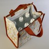 Good Plus (GoodPlus+) White Lantern Lunch Tote, Stylish, Lunch Bag,
