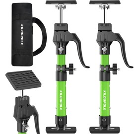 KILOUPOLE Cabinet Jack Support Pole, 15.8-23.6 Inches Steel Telescopic Quick Support Rod, Third Hand Tool Support System, Drywall Jack, Cargo Bars, 200 LB Capacity, 2-Pack