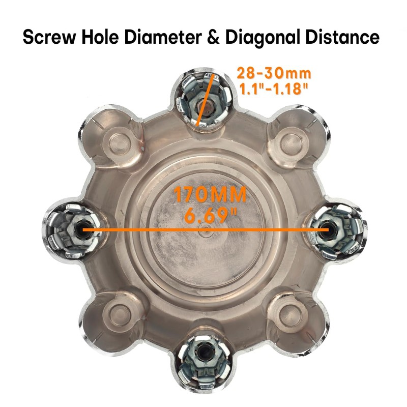 213mm 8.39" Wheel Center Cap For Ford F250 Super Duty