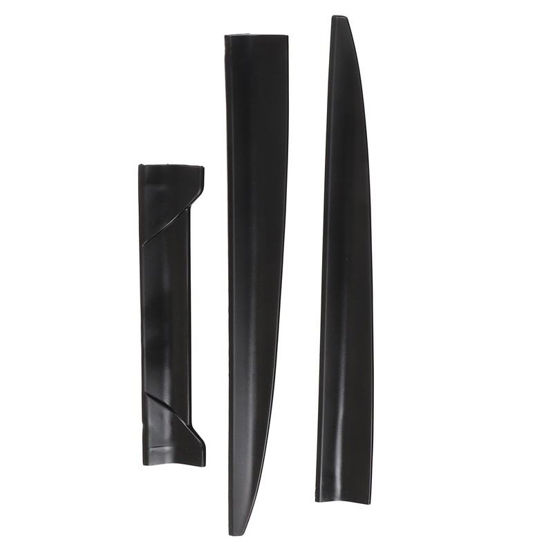 3PCS Car Universal Spoiler Thermal Stability Strong Grip Lightweight Rear