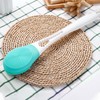 Electric Body Scrubber Brush 3 Speed Vibration Green Waterproof Long