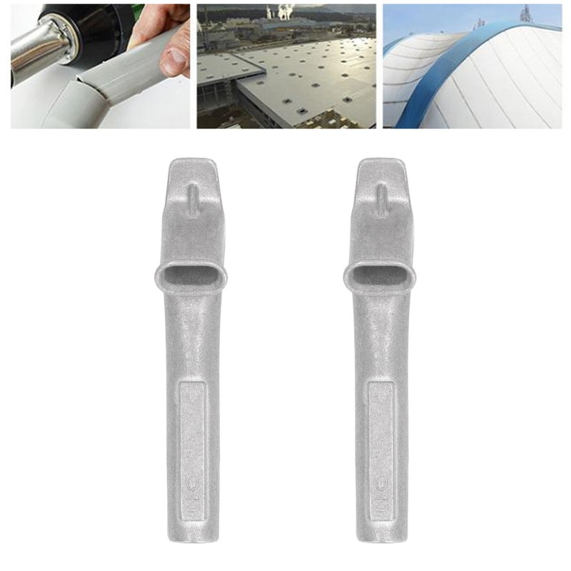 2PCS Heat Gun Nozzle 5x10mm Oval Head 8mm End Hot