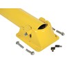 Vestil PARK-P-108-FD Fold-Down Bollard 4-1/4" Diameter, Yellow