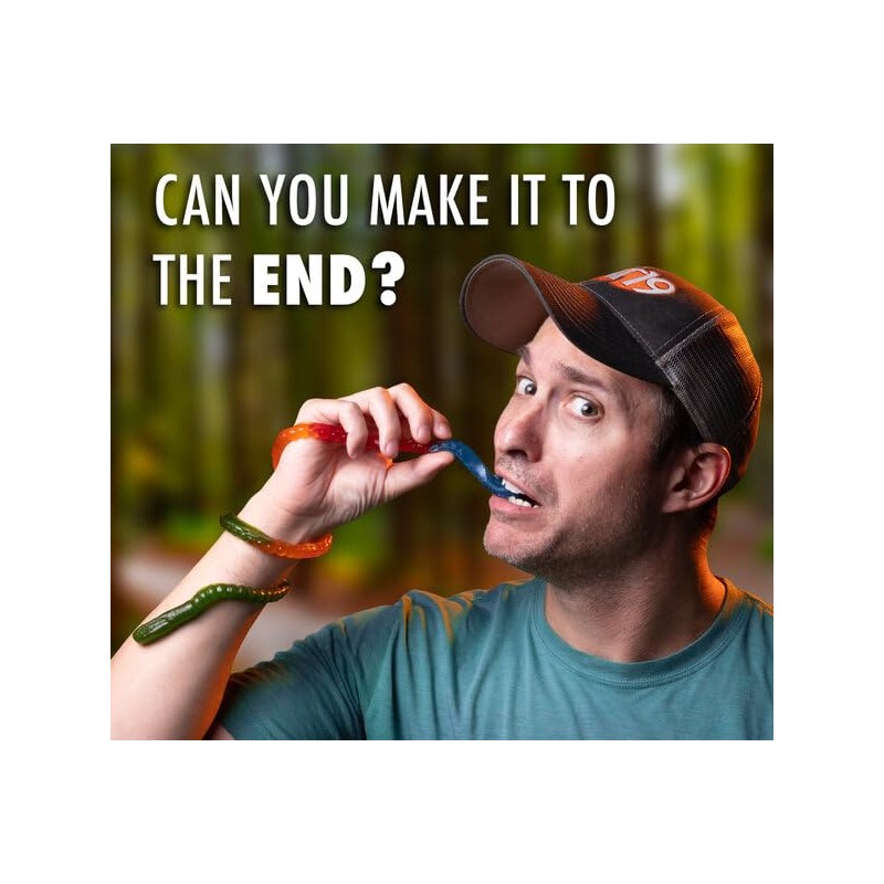 The Gummy Fireworm™ - Two feet of increasing spiciness