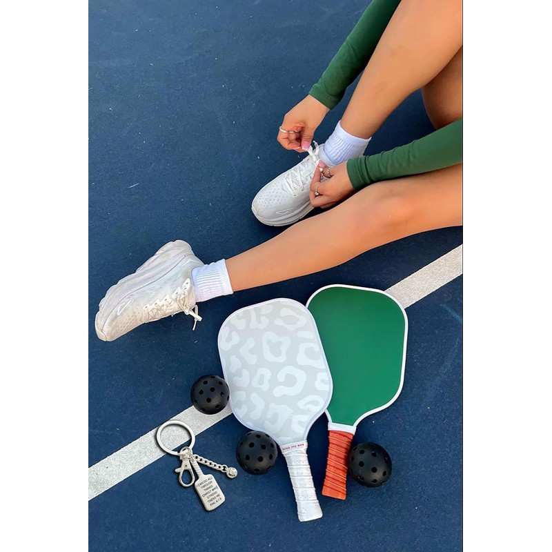 Kavfeeo Pickleball Keychain, Pickleball Gifts, Pickleball Accessories, Cute Key Chains,