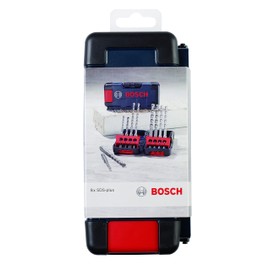 Bosch Professional 8x SDS plus-3 Drill Bit Set (for Concrete, in Tough Box, Ø 5–10 mm, Accessories Rotary Hammer Drills)