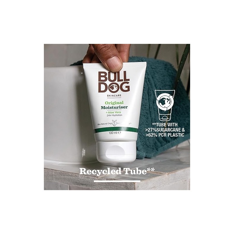 MEET THE BULL DOG Original Moisturiser, 3.3 Ounce