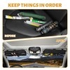 MAIKER 2 Packs Car Sun Visor Organizer, Car Organizer with
