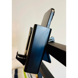 VersAttach BunkDoc Bedside Phone Holder for Bunk Beds, Lofted Beds, Cribs, Bed Frames, Dorm Room Accessories, Bunk Bed Accessories