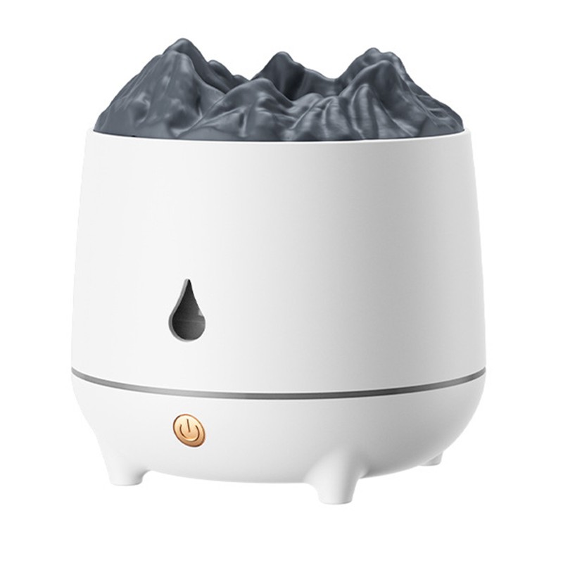 Volcano Aroma Diffuser 400ML Fine Misting Low Noise Flame Humidifier