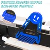 Table Saws Double Featherboard Set, 1 Pair Adjustable Pressure Comb,