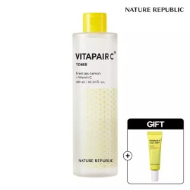 Nature Republic [네이처리퍼블릭/미백] 비타페어C 토너+광채세럼10ml Nature Republic Whitening Vita Pure C Toner + Radiance Serum 10ml [PK1438]