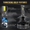 Vland D2S D2C D2R D2H LED Headlight Bulbs 6000K/set High