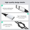 MOGOOD USB C Splitter type c to Dual USB A