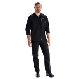 Red Kap Men's Lightweight Crew Pant, Black, 38W x 28L