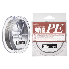 YAMATOYO PE Line, For Octopus, PE, 98.4 ft (30 m), No. 20, 176.4 lbs (80 kg), 4 Pieces, Gray