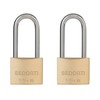 SEDORTI Weatherproof Padlock with Stainless Steel 304 Long Shackle and