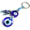 RATASK Evil Eye Keyring Keychain, Turkish Blue Evil Eye keyring