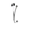 Croydex 2 Pack Over Door Robe Hooks - 2 Pack