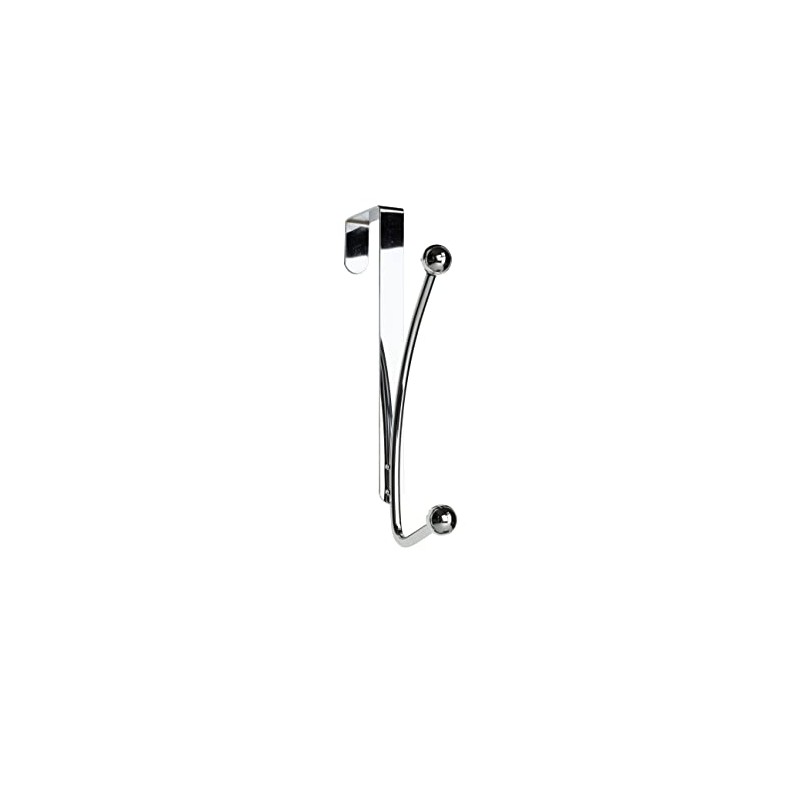 Croydex 2 Pack Over Door Robe Hooks - 2 Pack