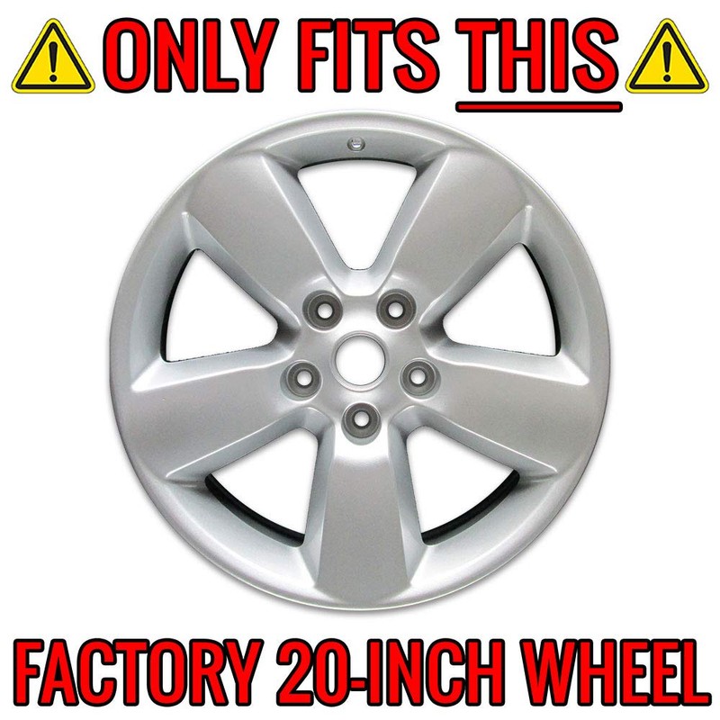 Elite Auto Chrome 4-Pack of 20' Gloss Black Wheel Skins