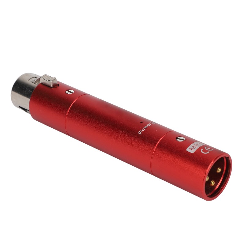 Inline Microphone Preamp Lossless Amplification Dynamic Active Inline Mic Booster