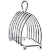 KitchenCraft 1 x Chrome Toast Rack for Six Slices 12.5