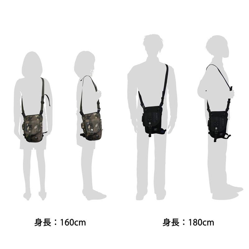[Avirex] Shoulder Bag AVX348, navy, Free size