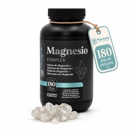 Momosie  Complejo de Magnesio  1 Frasco de 180 Cápsulas  Rinde 90 Días  Suplemento Alimenticio                                                        