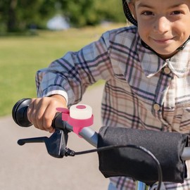 Children's Bicycle Bell - Horn for 360° Rotation - Crisp Ringtone Horn for, Loud Bicycle Horn, Electric Alarm for Scooters, Road Mountain for Adults