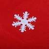 Red Flannelette Christmas Tree Skirt Base Floor Mat Apron Cover