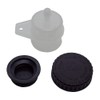 Brembo Oil Tank S35 Medium Tank: White Cap: Black S35