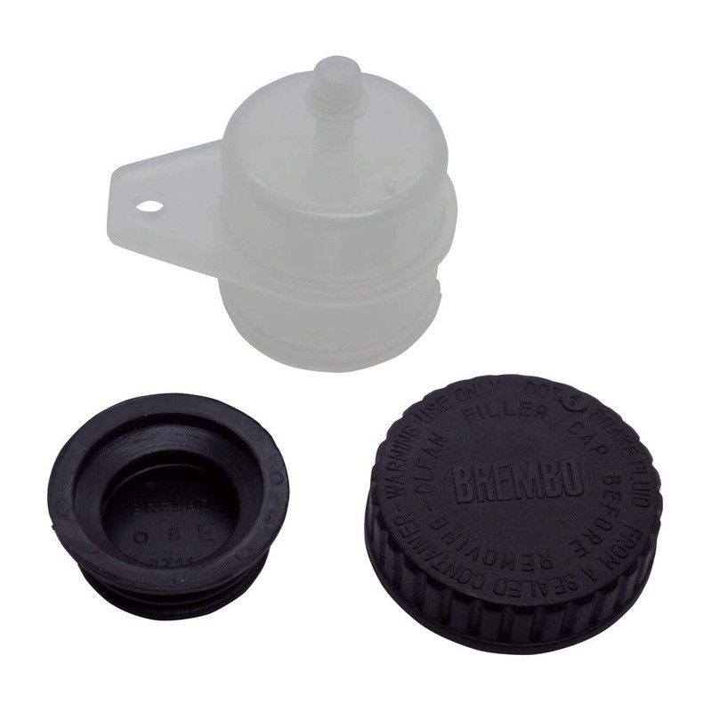 Brembo Oil Tank S35 Medium Tank: White Cap: Black S35
