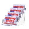 Marketing Holders Acrylic Business Card Holder Counter for 3.5" x