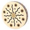 Sea Drum Ocean Wave Sound 8in Portable Maple Ethnic Musical